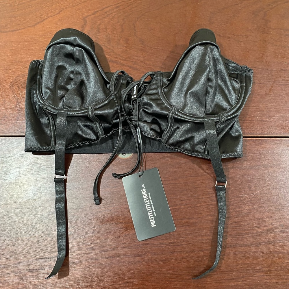 Pretty Little Thing Sexy Satin Top